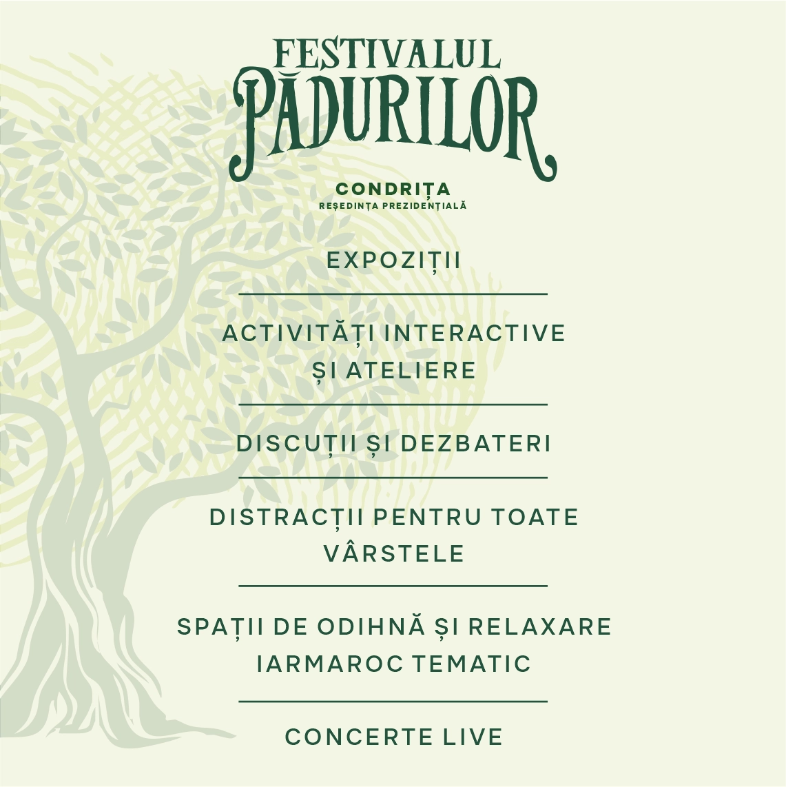 Ministerul Mediului invită la Festivalul Pădurilor 2025 de la Condrița. Programul evenimentului include activități pentru toate vârstele