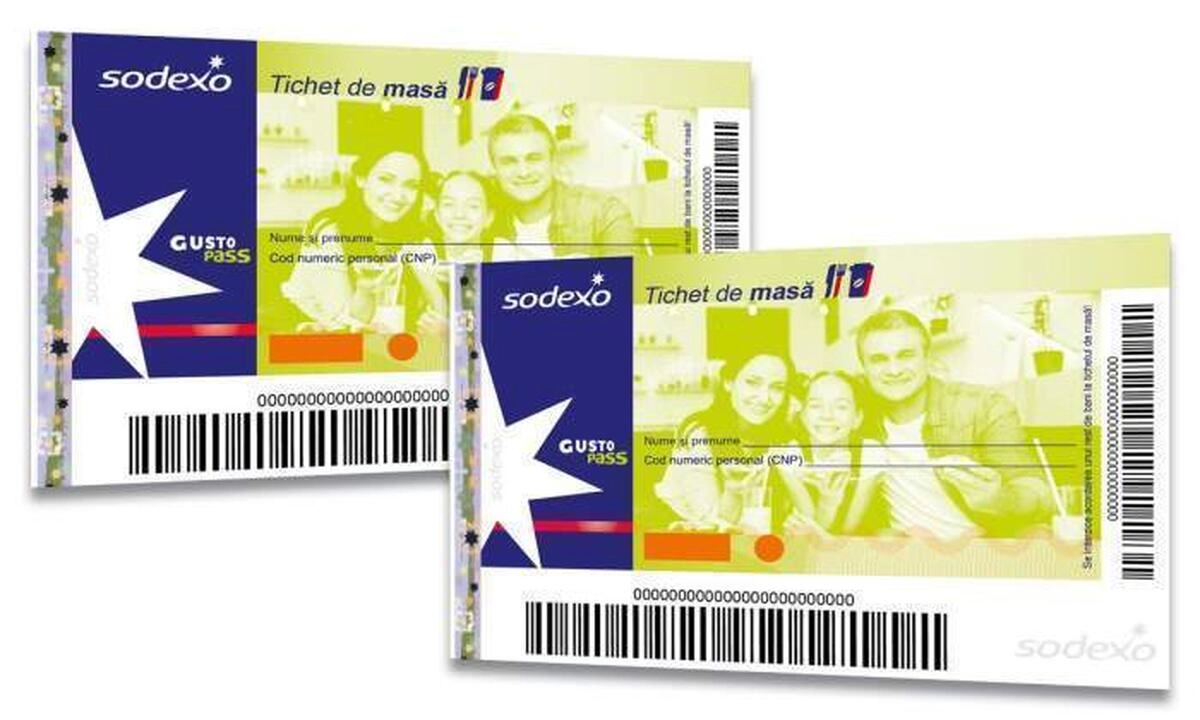 Tichetele de masă vor putea fi oferite în format electronic