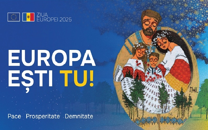 Ziua Europei 2025 // Orășelul European ajunge la Chișinău și Căușeni pentru a sărbători valorile fundamentale ale Uniunii Europene