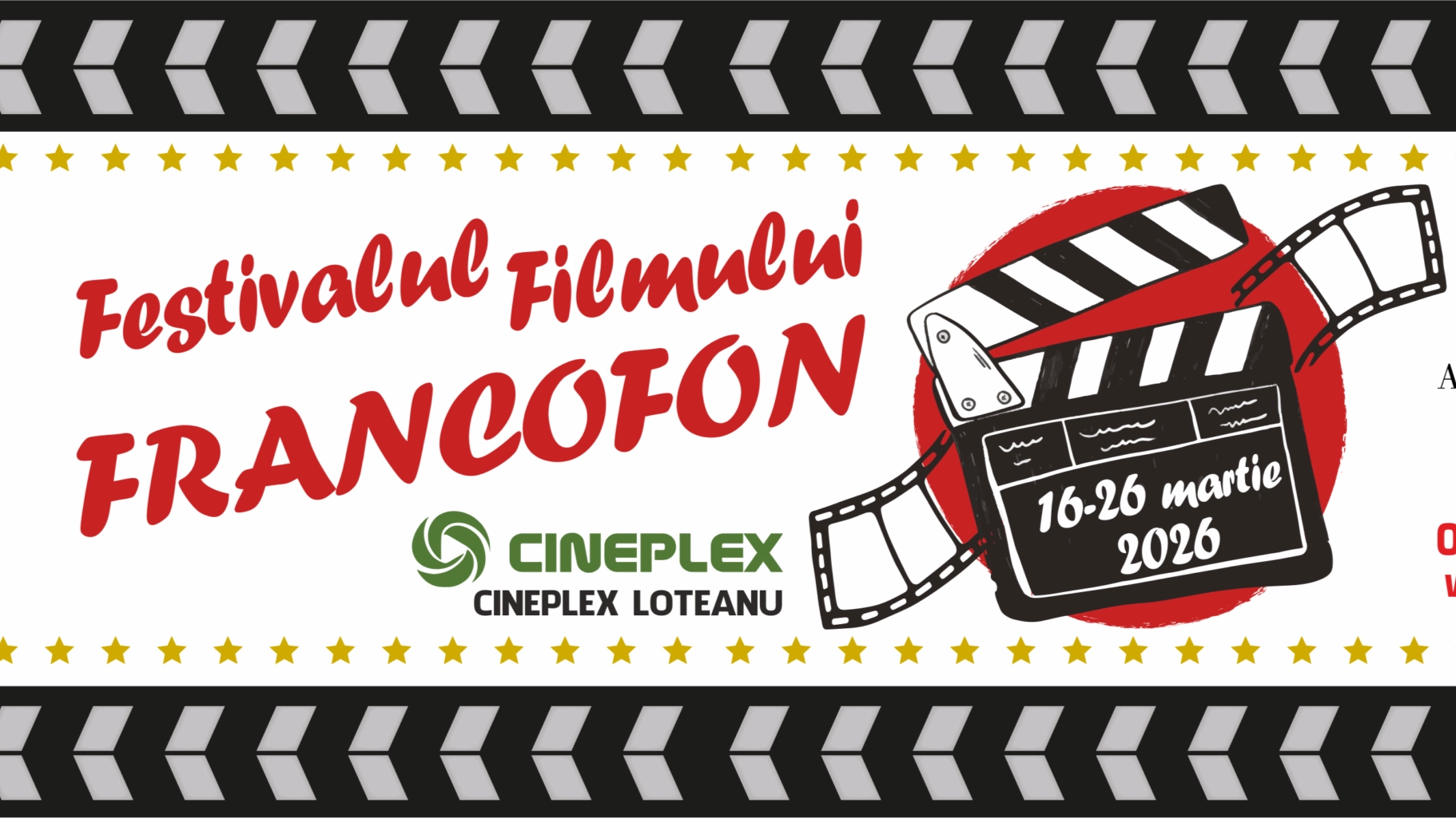 Festivalul Filmului Francofon revine la Chișinău