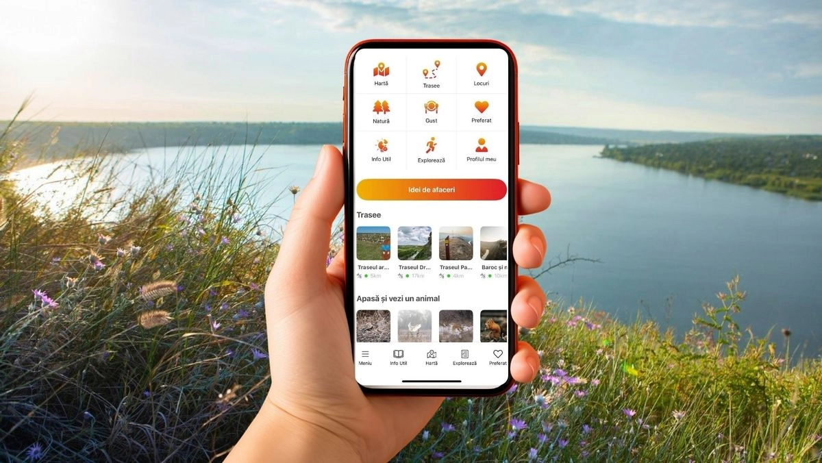 Turismul sustenabil din Moldova, promovat prin aplicația „Eco App”