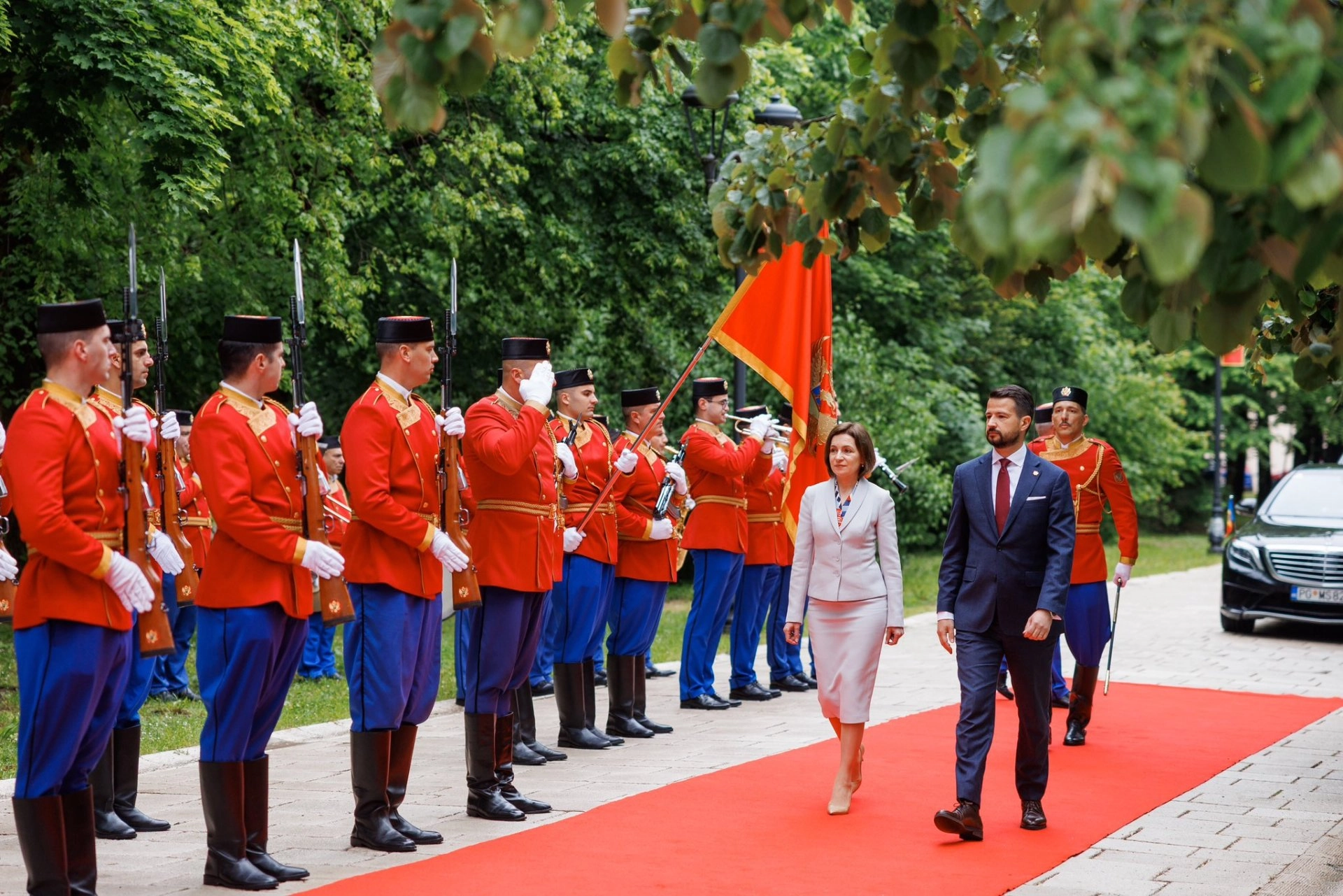 Maia Sandu, întrevedere cu președintele Muntenegrului, Jakov Milatović: „Suntem uniți de aspirațiile noastre europene”