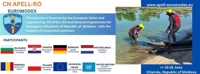 Peste 250 de specialiști europeni participă la exercițiul „MD–EU MODEX 2026” organizat în Republica Moldova