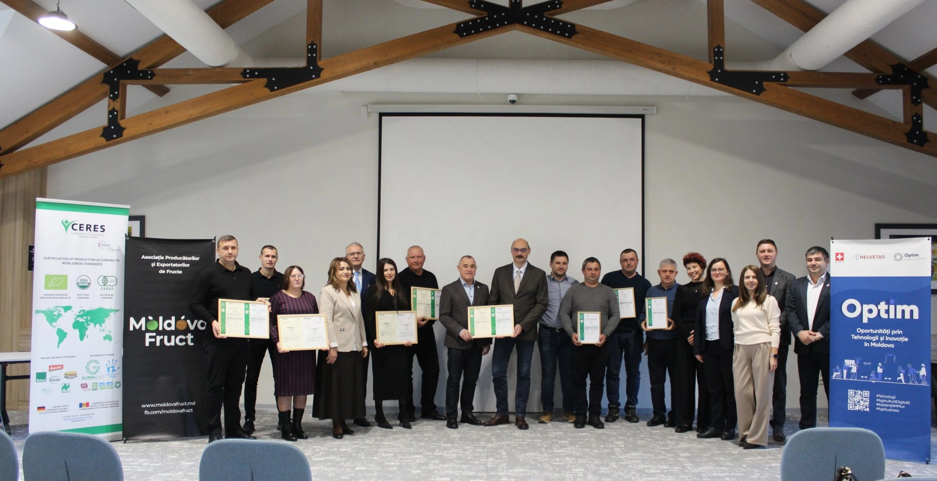 Certificare internaţională pentru nouă producători de struguri din Cahul și Taraclia, care le va permite să exporte pe pieţele UE