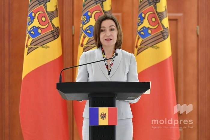 Președinta Maia Sandu începe vizita la Strasbourg 