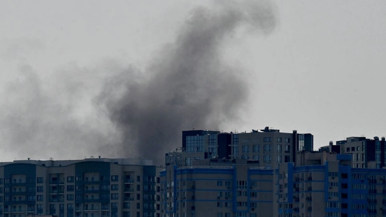 Capitala Ucrainei, atacată pentru a treia noapte la rând. O persoană este rănită şi mai multe case au fost avariate