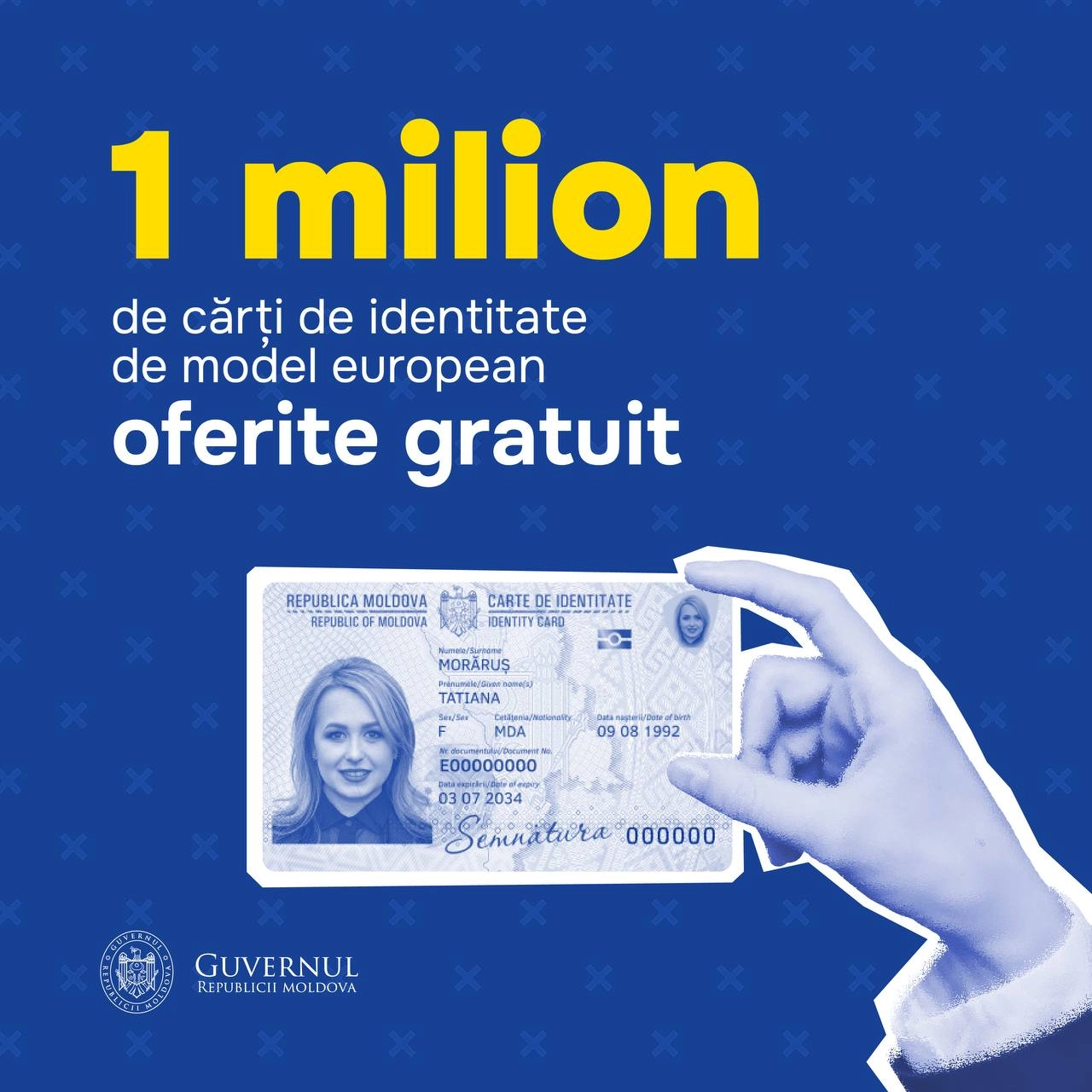 Dorin Recean: Din aprilie 2025, R. Moldova introduce un nou tip de buletin de identitate, de model european