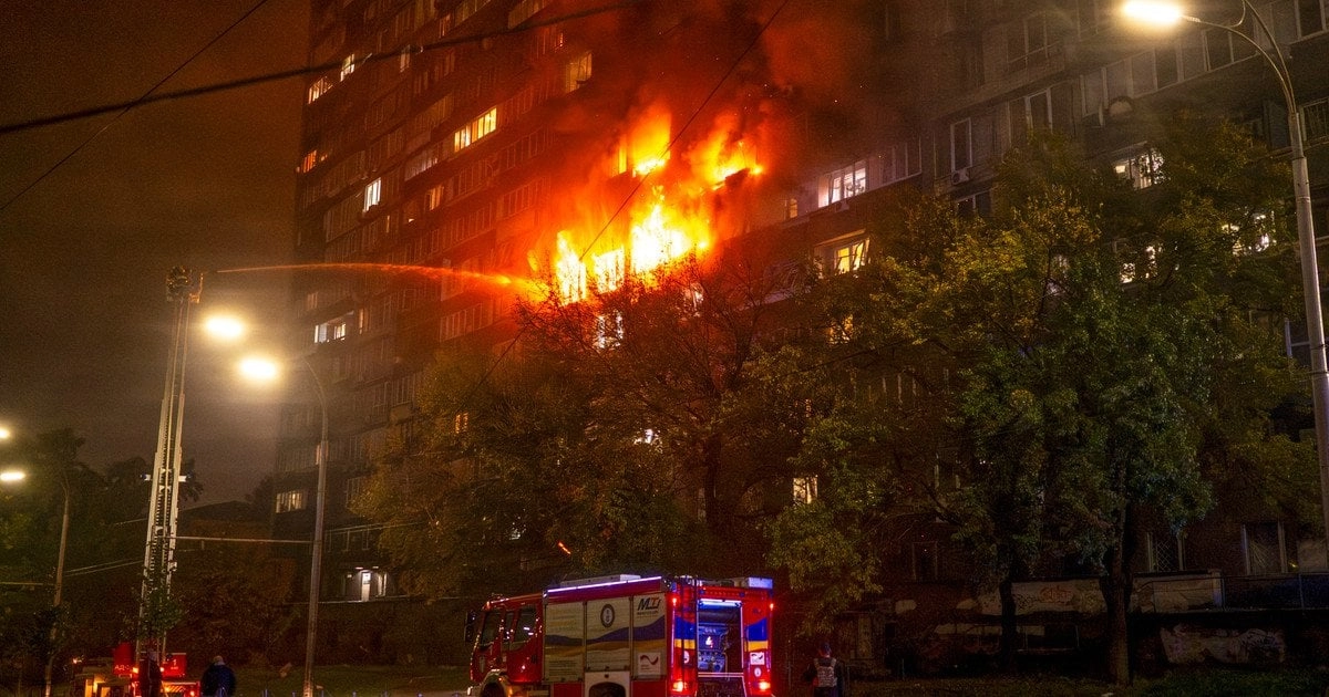 Rusia a atacat Kievul pentru a doua noapte la rând