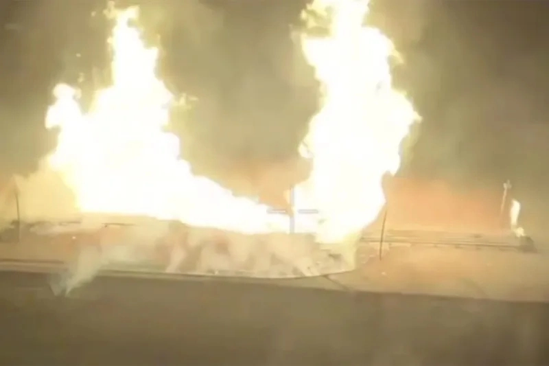 Rușii și-ar fi aruncat singuri în aer stația de pompare a gazelor din Sudja, pentru a opri armistițiul, acuză Kievul