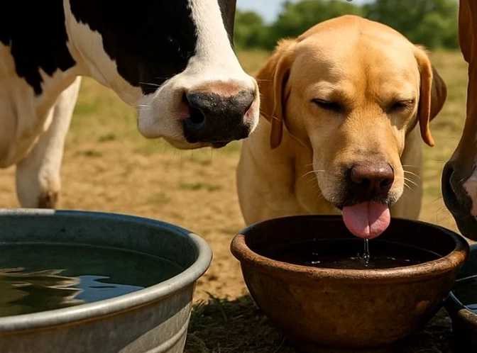 Canicula pune în pericol sănătatea animalelor: ANSA cere fermierilor măsuri urgente de protecție