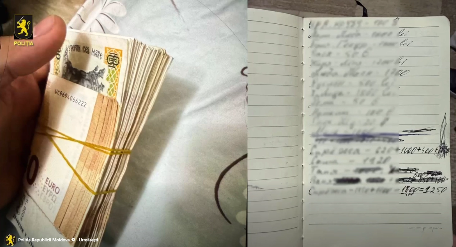 Bancnote false depistate de poliție în capitală. Doi tineri de 20 și 21 de ani, plasați în arest