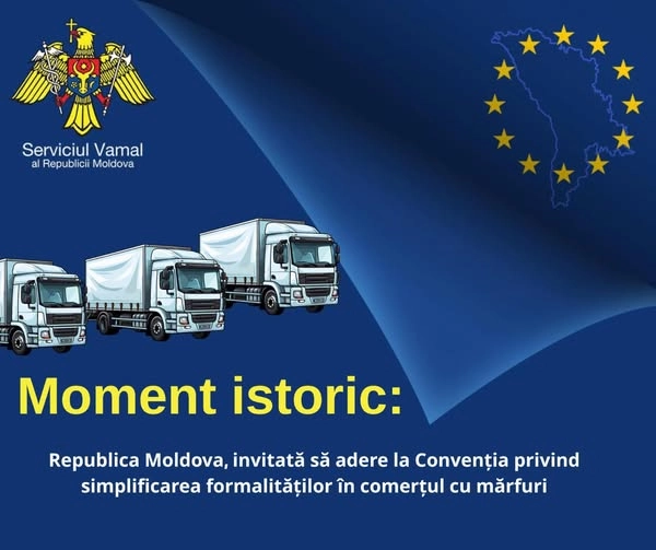 UE invită Republica Moldova să se alăture Convenției pentru simplificarea formalităților vamale