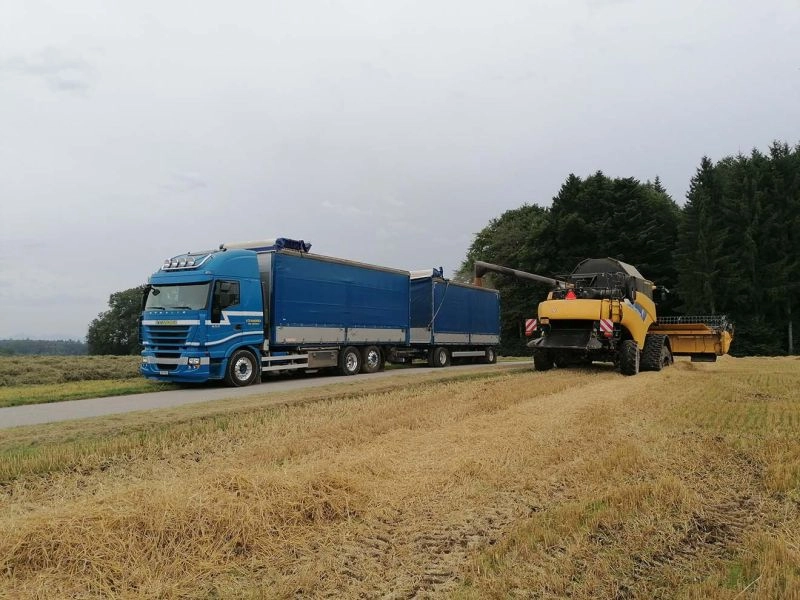 Transportul produselor agricole, permis și pe timp de caniculă, pe durata campaniei de recoltare