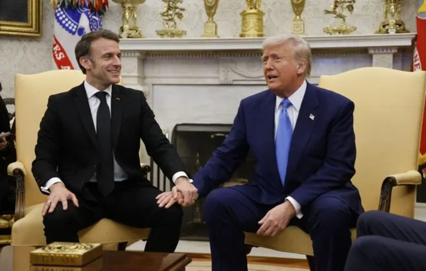 Emmanuel Macron şi Donald Trump au dat asigurări că vor să coopereze în vederea păcii în Ucraina