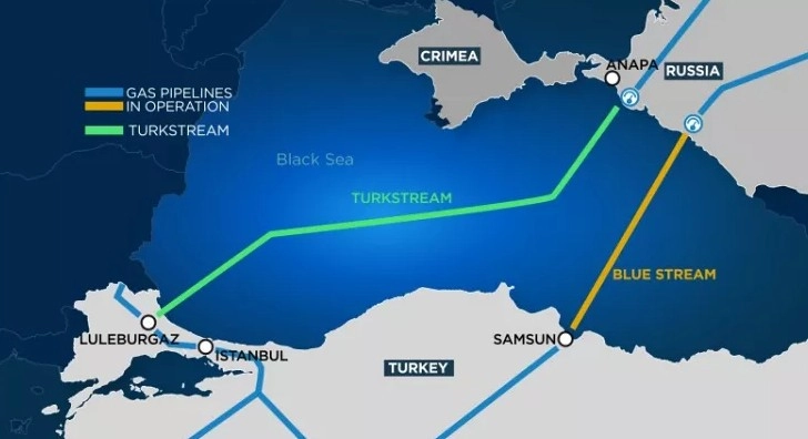Rusia a repornit ușor livrările de gaze spre Europa via conducta TurkStream