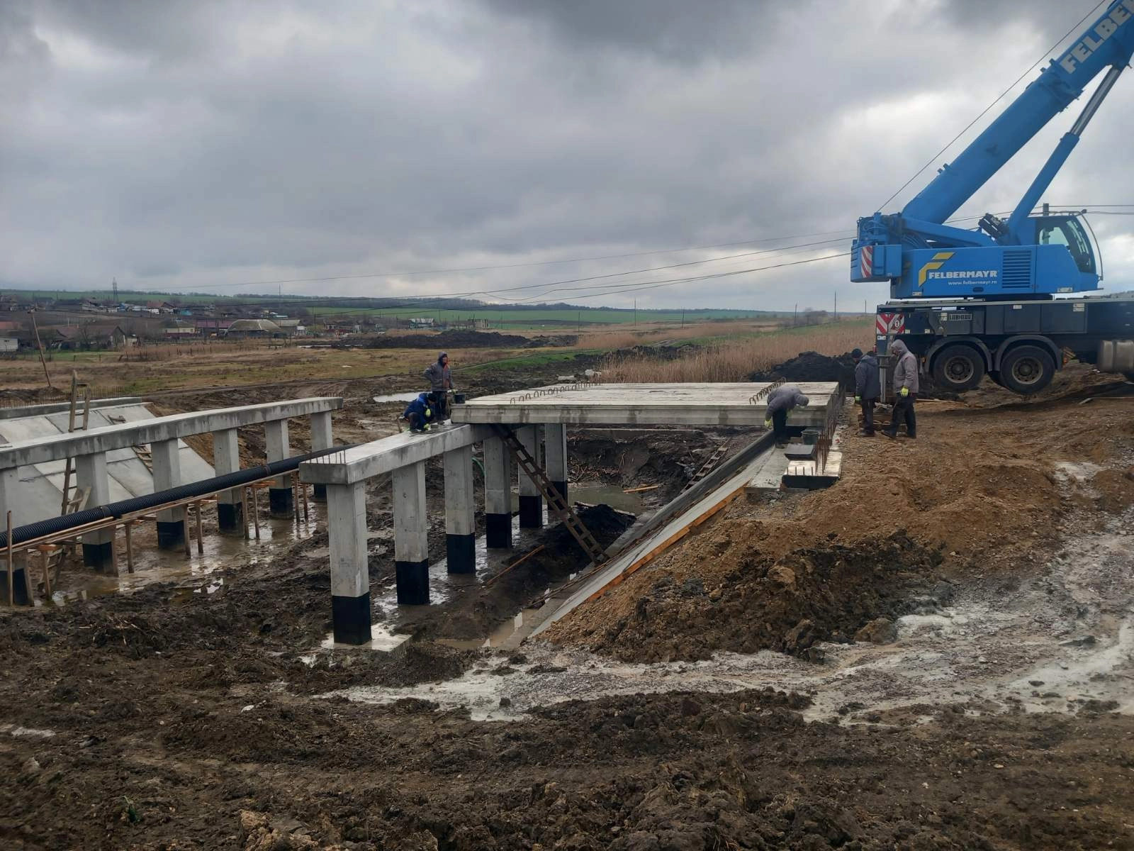 Lucrările de construcție pe sectorul 3 al drumului R26 Bender – Căușeni – Cimișlia au intrat în etapa finală