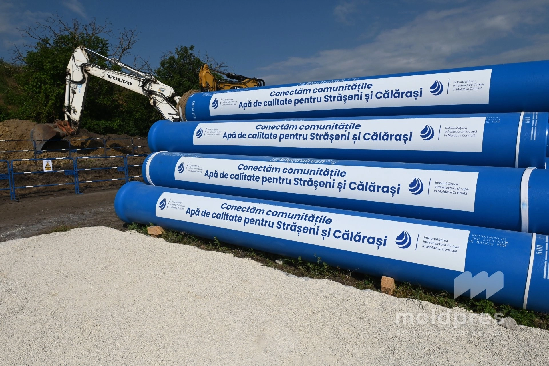 O investiție germană de 24 milioane de euro aduce apă potabilă sigură pentru 800 de mii de cetățeni din centrul Republicii Moldova