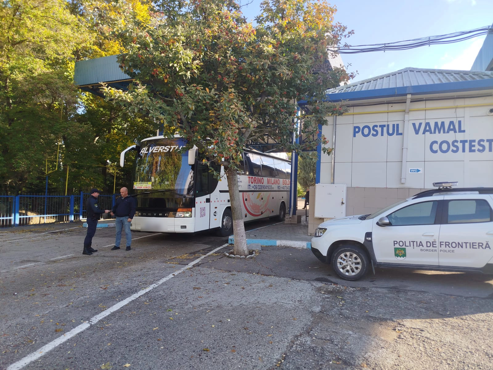 Călătorii care traversează frontiera spre România prin punctul „Costești” sunt supuși noilor cerințe de intrare în spațiul Schengen