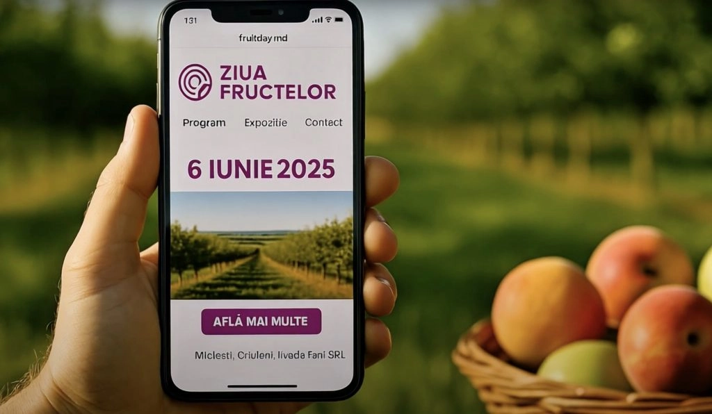 Cea de-a VII-a ediție a expoziției specializate Ziua Fructelor va avea loc pe 6 iunie