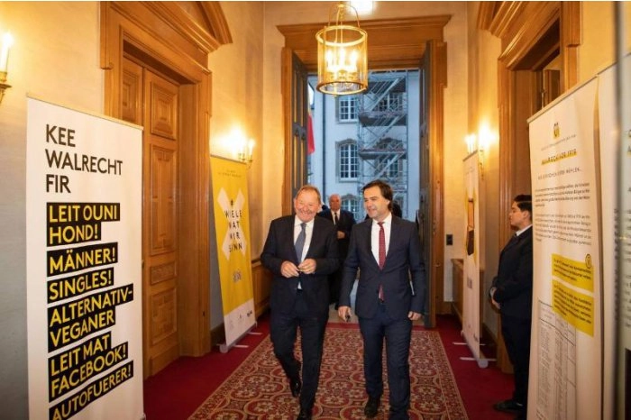 Șeful diplomației moldovenești a avut o întrevedere cu președintele Legislativului din Luxemburg