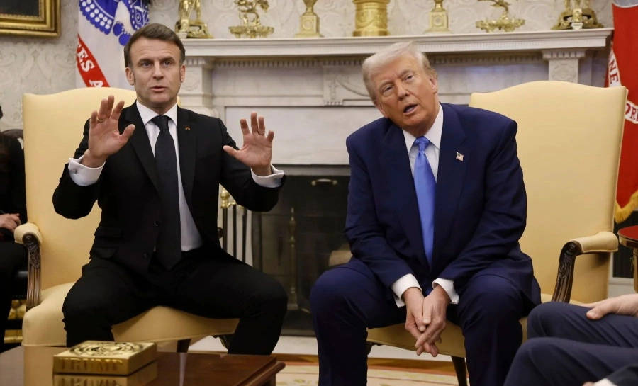 Trump și Macron prezintă diferențe profunde cu privire la pacea din Ucraina