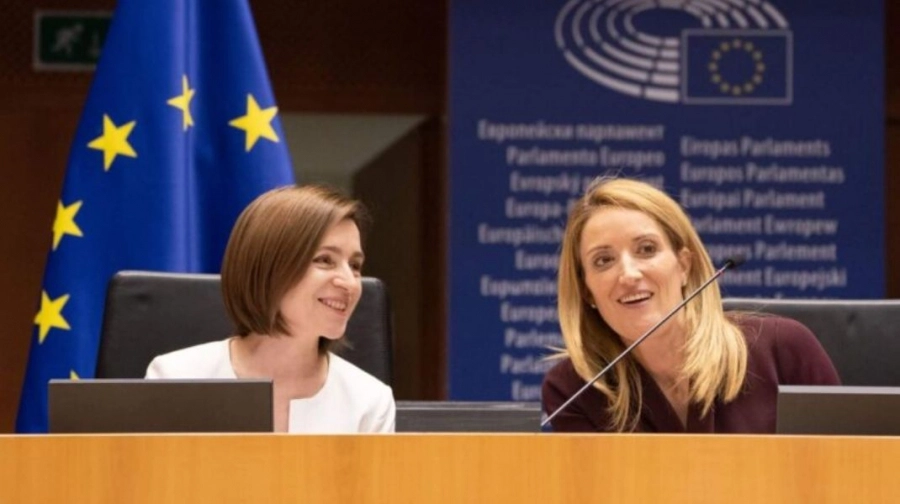 Șefa statului a discutat cu președintele Parlamentului European, Roberta Metsola