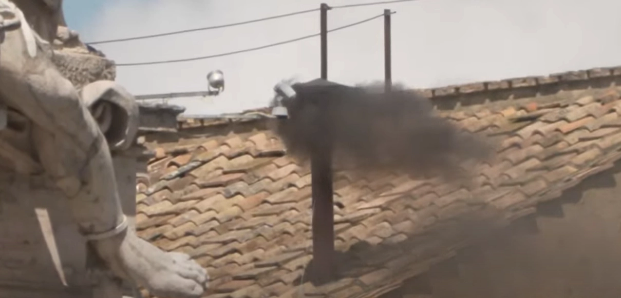 Fumul negru deasupra Vaticanului indică un nou vot neconcludent