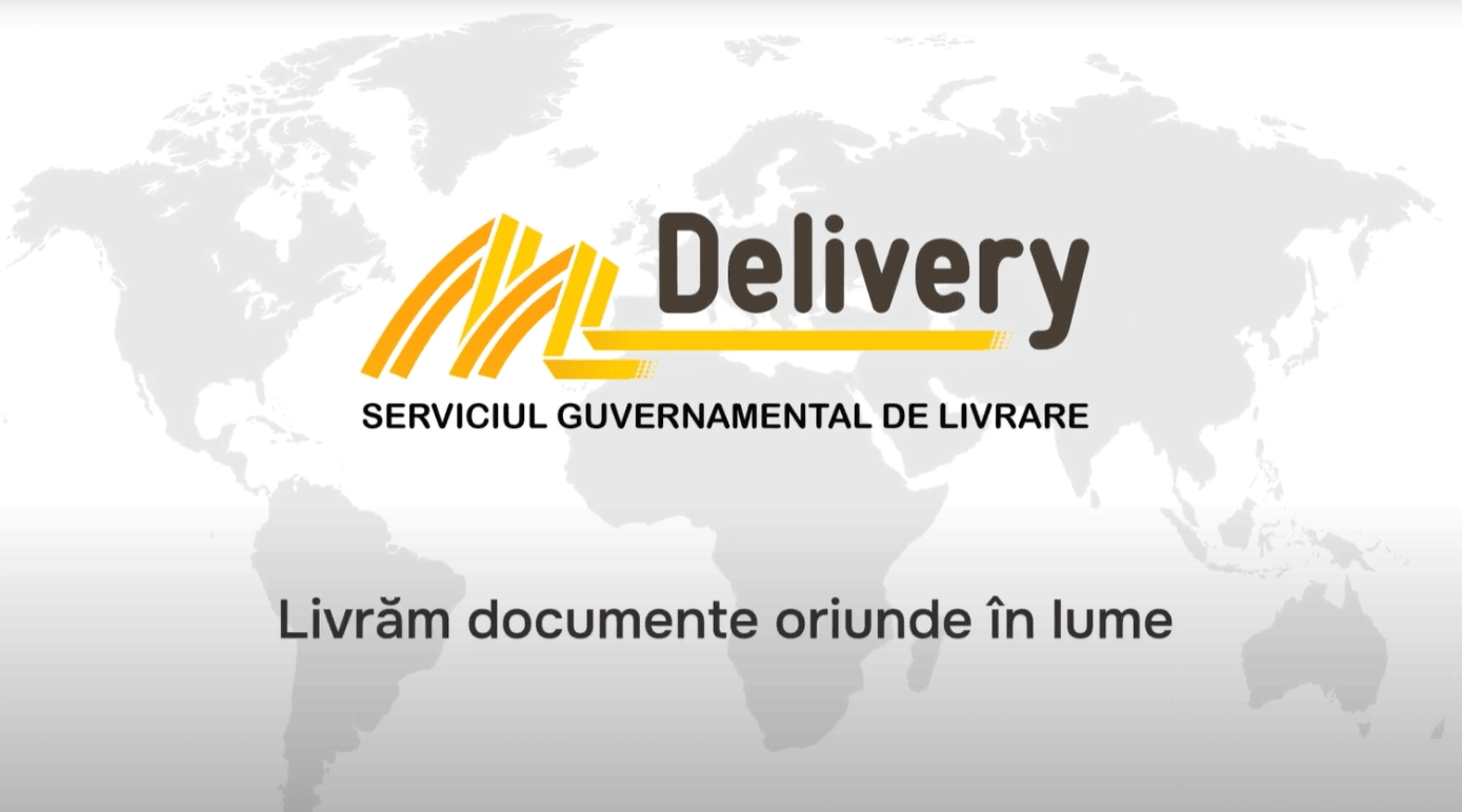 Circa 80 de mii de acte au fost livrate prin serviciul guvernamental MDelivery