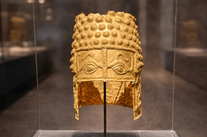 Autoritățile olandeze au recuperat Coiful de aur dacic de la Coțofenești și două brățări furate în 2025