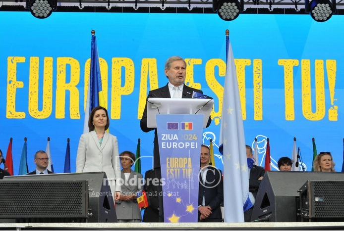 Premierul Dorin Recean, de Ziua Europei: „Este timpul să facem Uniunea Europeană și mai puternică, devenind stat membru al marii familii europene”