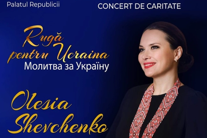 Un concert de binefacere cu genericul „Rugă pentru Ucraina” va avea loc la Palatul Republicii