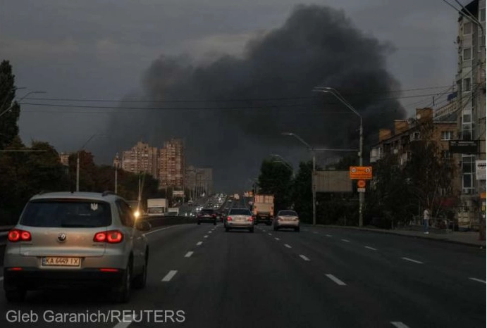 Ucraina: Atac rusesc cu rachete asupra Kievului