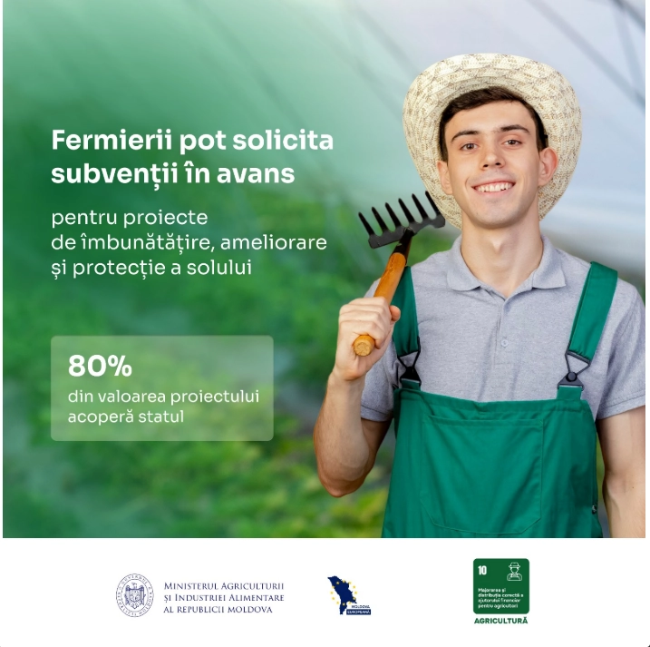Fermierii mai au 11 zile la dispoziţie să solicite subvenţii de la stat pentru îmbunătăţiri ale terenurilor agricole