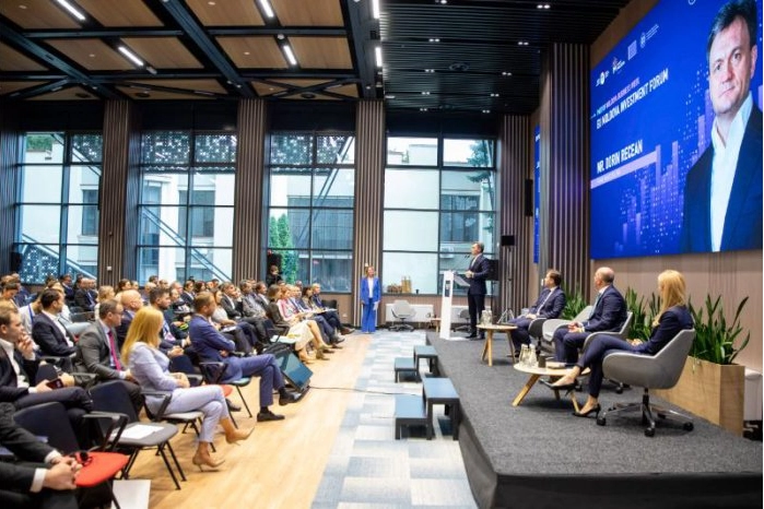 Premierul Dorin Recean la Forumul de investiții R. Moldova – UE: Mediul de afaceri este cel mai important partener al Guvernului în asigurarea bunăstării cetățenilor