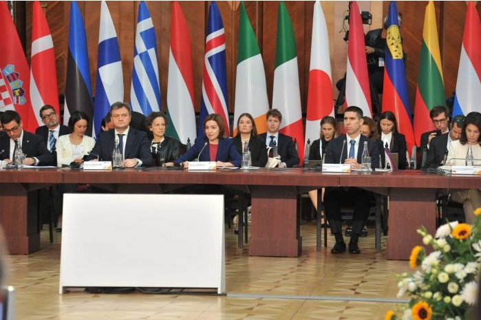 Președinta Maia Sandu la Platforma de Parteneriat pentru Moldova: „Aderarea la Uniunea Europeană este Planul Marshall al Republicii Moldova”