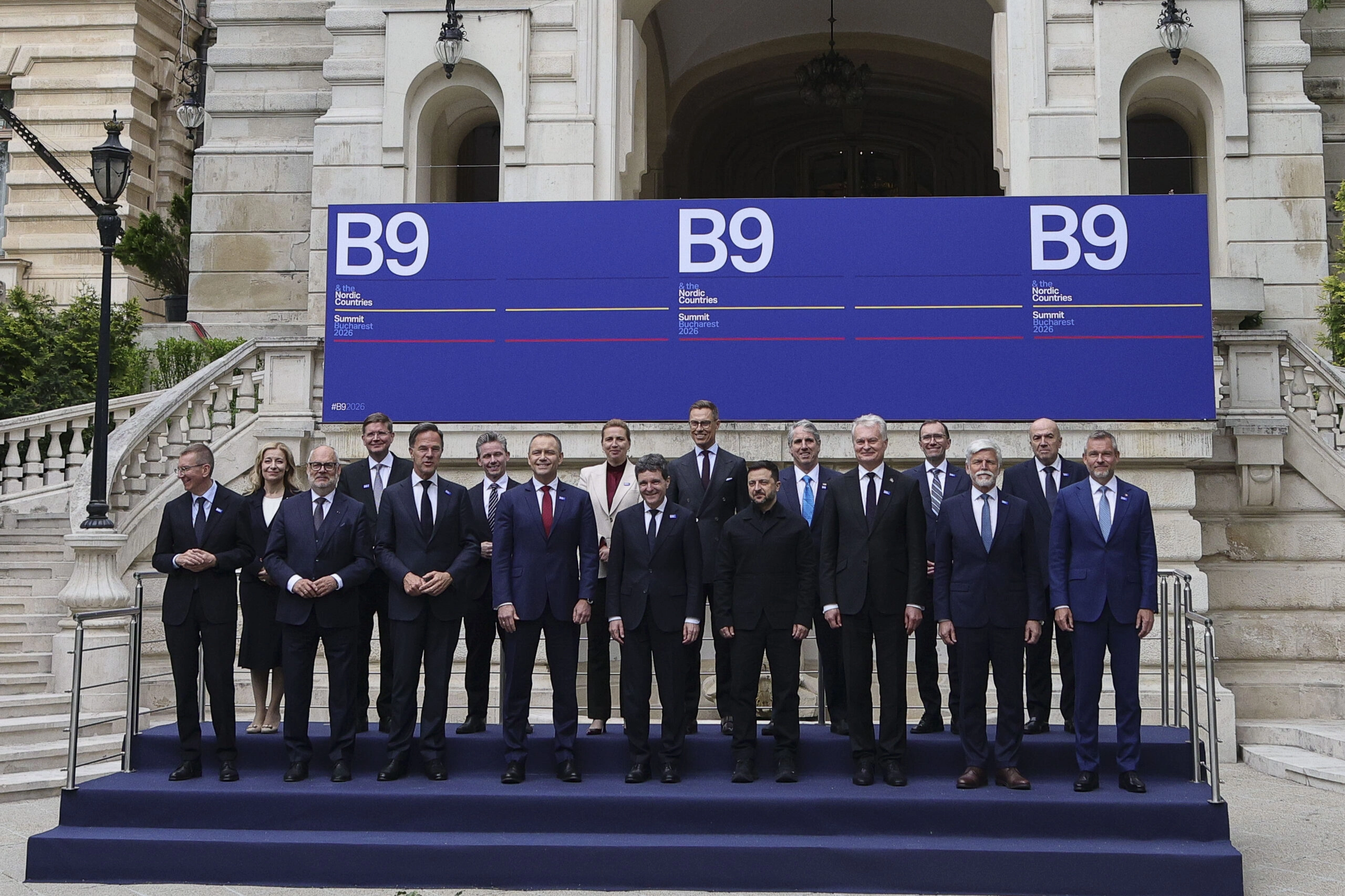 Summit B9 // Declarație comună: Aliații B9 și Nordici susțin o pace justă și durabilă în Ucraina