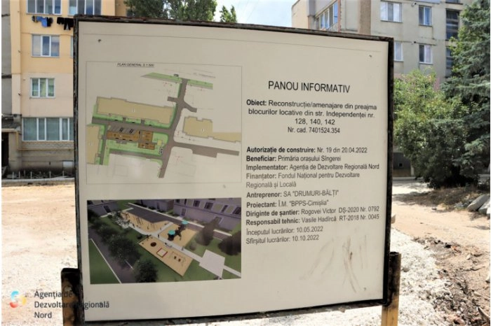 Oraşul Sângerei va fi modernizat prin dezvoltarea infrastructurii