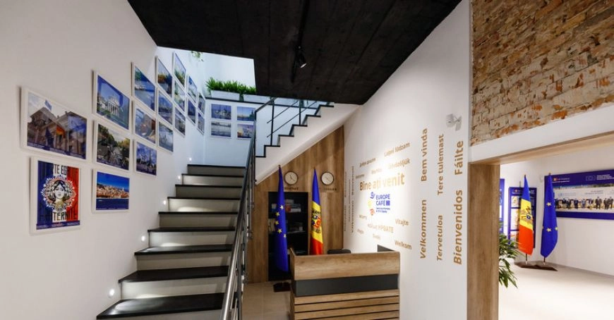 Centrul de informare al UE din Chișinău marchează doi ani de activitate