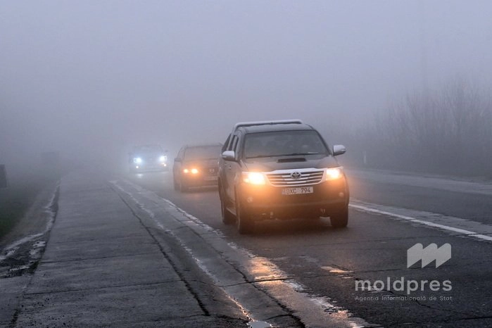 Un nou Cod galben de ceață în Republica Moldova, valabil până sâmbătă, 20 decembrie