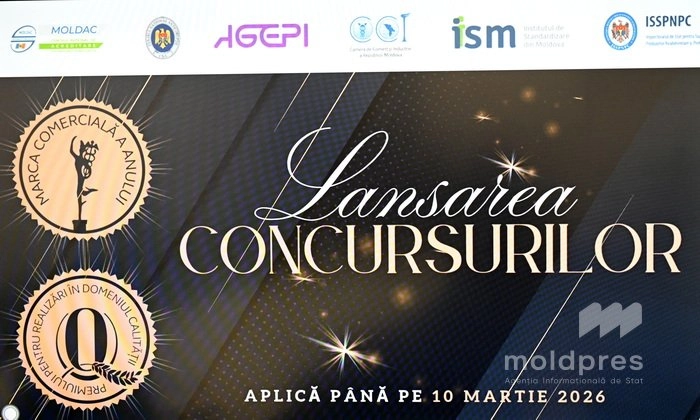 Concursurile „Marca comercială a anului” și „Premiul pentru realizări în domeniul calității”, lansate la Chișinău. Companiile pot depune dosarele
