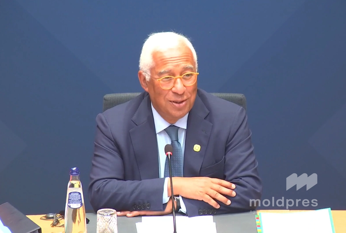 Președintele Consiliului European, António Costa, la deschiderea Summitului UE-Republica Moldova: „Meritați să obțineți aderarea la Uniunea Europeană cât mai curând posibil”