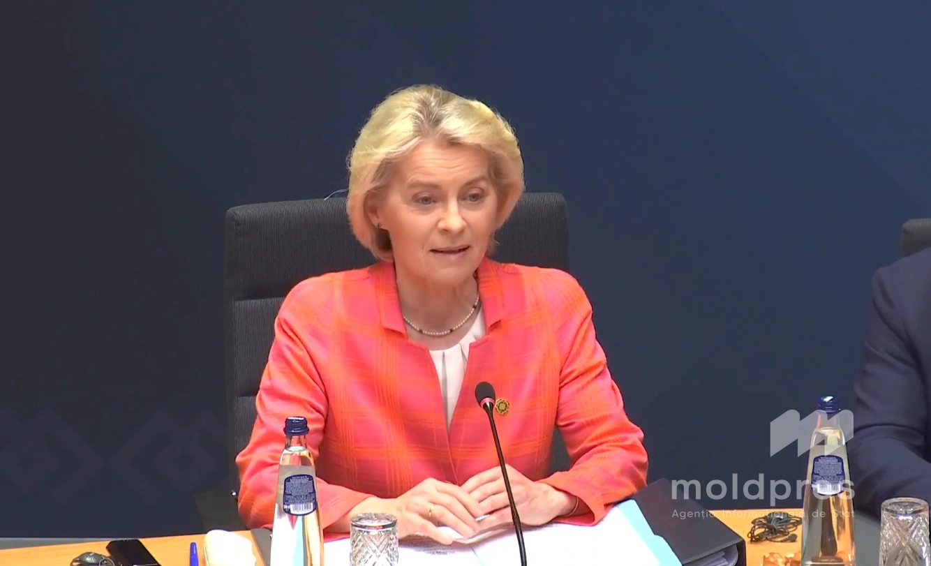 Summit UE-Moldova // Președinta Comisiei Europene, Ursula von der Leyen: „Obiectivul nostru este deschiderea cât mai rapidă a tuturor clusterelor de negocieri”
