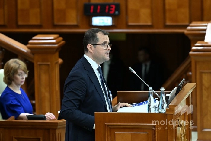 Discursul candidatului la funcția de Prim-ministru al Republicii Moldova, Vasile Tofan, susținut în plenul Parlamentului