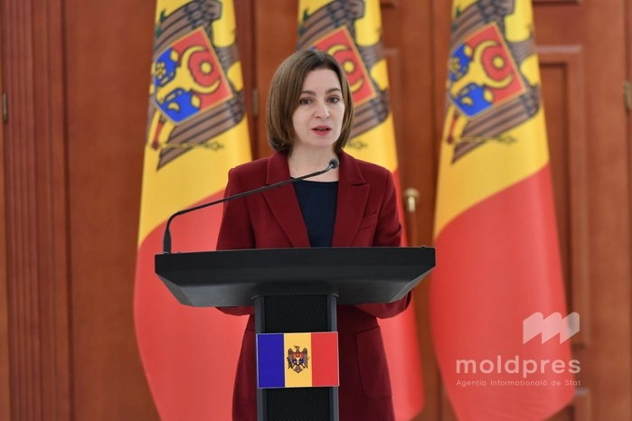 Maia Sandu: „Agresiunea împotriva țării noastre nu a dispărut nici astăzi – doar metodele s-au schimbat. Trăim un veritabil război cognitiv, care vizează memoria și identitatea noastră și încearcă să confunde victima cu agresorul”