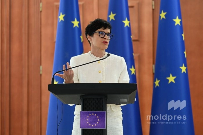 Comisara europeană, Marta Kos: „Republica Moldova este pe primul loc în pregătirile sale pentru calitatea de membru al Uniunii Europene”