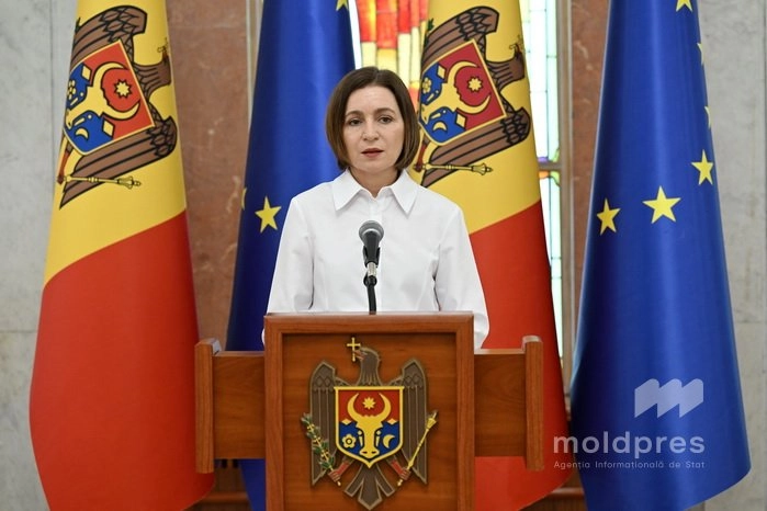 Președinta Maia Sandu: „Suntem obligați să reușim să ducem Moldova în Uniunea Europeană și să dezvoltăm țara”