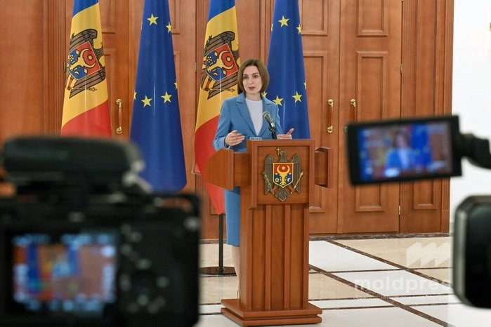 Șefa statului, Maia Sandu: „Îmi doresc ca Republica Moldova să fie o țară liberă, astfel încât oamenii să poată să protesteze, dar protestele să fie autentice”
