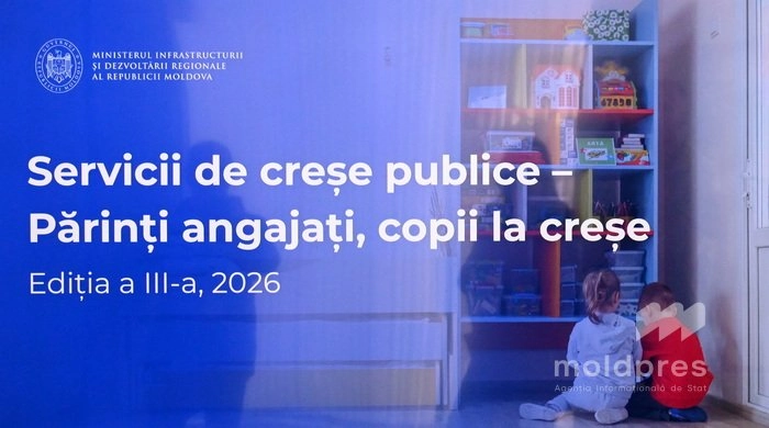 Rezultatele ediției a III-a a Programului Național de creșe publice arată investiții de circa 340 de milioane de lei în localitățile Republicii Moldova